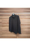 Men's Slim Fit Long Sleeve Black Comfort Shirt 80% Cotton - 5