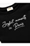 Printed Crew Neck Short Sleeve Cotton Crop T-Shirt - 3