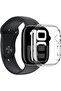 Amazing Thing Minimal designed for Apple Watch Series 10 46mm case cover - Clear - 5