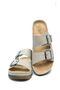 Women's Anaotomatic Slippers Sizb 220517 -V2 Natura Double Banded Leather Slippers 36-41 Nude/Mink - 2