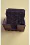 Erdizden 6' Boxed Wooden Coasters - 2