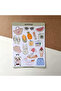 Summer Season Themed A6 Sticker - Sticker, Bullet Journal, Scrapbook, Sticker - 2