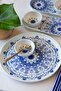 Moderna 14 Piece Breakfast Set for 6 People Blu Loto - 7