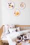 Tiny Foerest, 100% Cotton Baby Room Set: Duvet Cover Set, Throw Pillow, 3-Piece Painting - 4