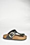 U 777917009   Black Flip Flops Women's Slippers - 5