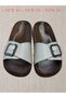 Kafkaslar Single Buckle Full Orthopedic Daily Mother Slippers - 4