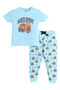 - Printed T-shirt and All-Over Printed Pyjama Set