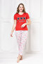 Printed Pajama Set - 3