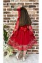 Lace Girl Dress Sb327 Red - 5