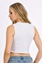 Women's Lycra Sleeveless Crop - 2