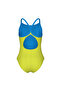Gırls Star Graphic Light Drop Back/أخضر ناعم- - 2