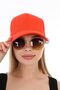 Unisex Piercing Orange Hat - 3
