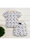 - All-Over Printed T-shirt and Shorts Pyjama Set - 5