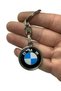 Bmw Written Metal Drop Keychain Bidirectional (1 Pcs)