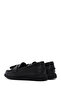 Black Tasseled Leather Women's Loafer - Comfort 24WFD1503FT - 5