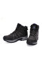 Dry Men's Black Lace-Up Waterproof Leather Outdoor Boots 24Wfd 694214 - 3