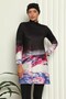Fashion Line Full Hijab Digital Patterned Swimsuit 31042