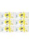 Clean Surface Cleaning Towel 96 Sheets Lemon Scented Plastic Cover (Set of 6) 576 Sheets
