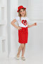 23 Ni̇sa Nkiz Children's Bottom Top Set Tshirt Skirt