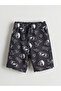 Lcw Printed Boys' T-Shirt and Shorts 2-Piece - 4