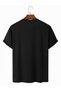 Unisex Stylish Comfortable Oversize Cotton Crew Neck T-Shirt with Special Design Code 48043 - 2