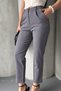 Women's Elise High-Waist Tapered-Leg Shaping Stretch Fabric Trousers with Elastic Back - 5
