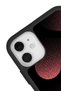 Matte Compatible Black Case for iPhone 12 Mini – Soft Silicone, Protective, Shock Absorbing Cover - 5