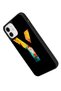 Apple iPhone 11 Matte Compatible Black Case – Soft Silicone, Protective, Shock Absorbing Cover - 3