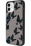 Matte Compatible Black Case for iPhone 12 Mini – Soft Silicone, Protective, Shock Absorbing Cover - 2