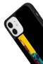 حافظة سوداء متوافقة مع هاتف iPhone 12 Mini Matte - غطاء حماية من السيليكون الناعم وممتص للصدمات - 6