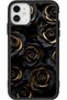 Matte Compatible Black Case for iPhone 12 Mini – Soft Silicone, Protective, Shock Absorbing Cover