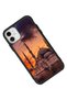 Matte Compatible Black Case for iPhone 12 Mini – Soft Silicone, Protective, Shock Absorbing Cover - 4