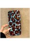 Samsung Galaxy A53 5g Compatible Case Luxury Leopard Pattern Silicone Case Brown - 3