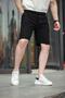 Black Basic Men's Shorts E6566 - 2