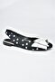 Black Polka Dot/White Women's Ballerinas D726774404 - 3