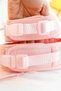Pink Color Teddy Bear Figured L Size Chest Cat/Dog Collar - 2