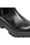 Women's Black Genuine Leather Chelsea Boots 2K2Ub32022 - 2