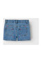 Normal cut denim shorts - 2