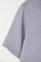 Gri Regular Fit Keten Görünümlü Salaş Dökümlü Gömlek TMNSS25GO00075 - 7