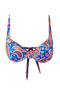 Çiçek Desenli Balconette Kaplı Bikini Üstü TBESS24BU00121 - 6