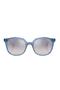 JUNIOR Unisex IRREGULAR Sun- VJ 2016 - lense size:45mm - TRANSPARENT BLUE