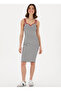 U.S. Polo Assn. V-Neck Cream Medium Women Dress Selte