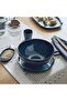 GLADELIG Bowl, Blue, 19 cm – Durable Stoneware, Unique Glaze, Scratch-Resistant, Microwave - 5