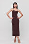 Strappy Body-Hugging Casual Midi Dress - 4