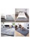 ULTRA SOFT ANTI SKID GREY 160X210 CM SOFT & FLUFFY FUR CARPET - 3