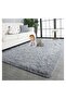 ULTRA SOFT ANTI SKID GREY 160X210 CM SOFT & FLUFFY FUR CARPET