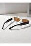 Retro Gold Metal Sunglasses - 3