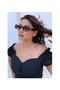 Vintage Rectangle Sunglasses with Tortoise Pattern - 2