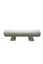 Large Size Suede Fabric Cream Color 50 cm Footed Crown Stand - 3