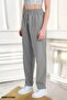 Linen Trousers Hambez Bottom Sweatpants Comfortable Fit Large Size Raw Linen Unisex Relaxed Size Range M-6Xl (Smoked) - 2